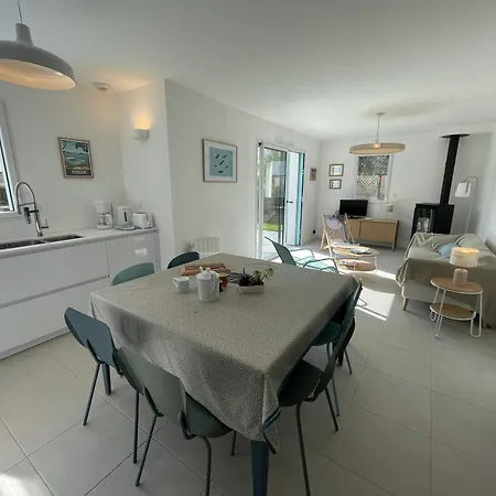 Maison Moderne Pour 8 Pers., Proche Plage, Arzon, Au Calme, Avec Wifi - Fr-1-775-28 阿尔松